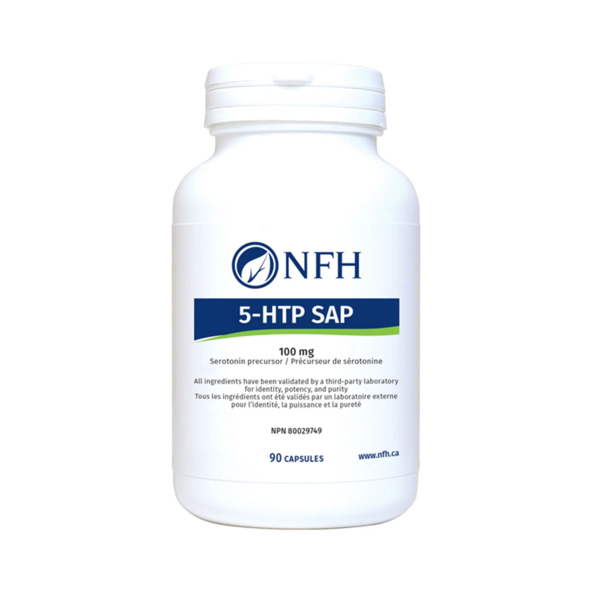 NFH 5 - HTP SAP 100 mg (Serotonin Precursor) 90 capsules - Nature's Source Inc