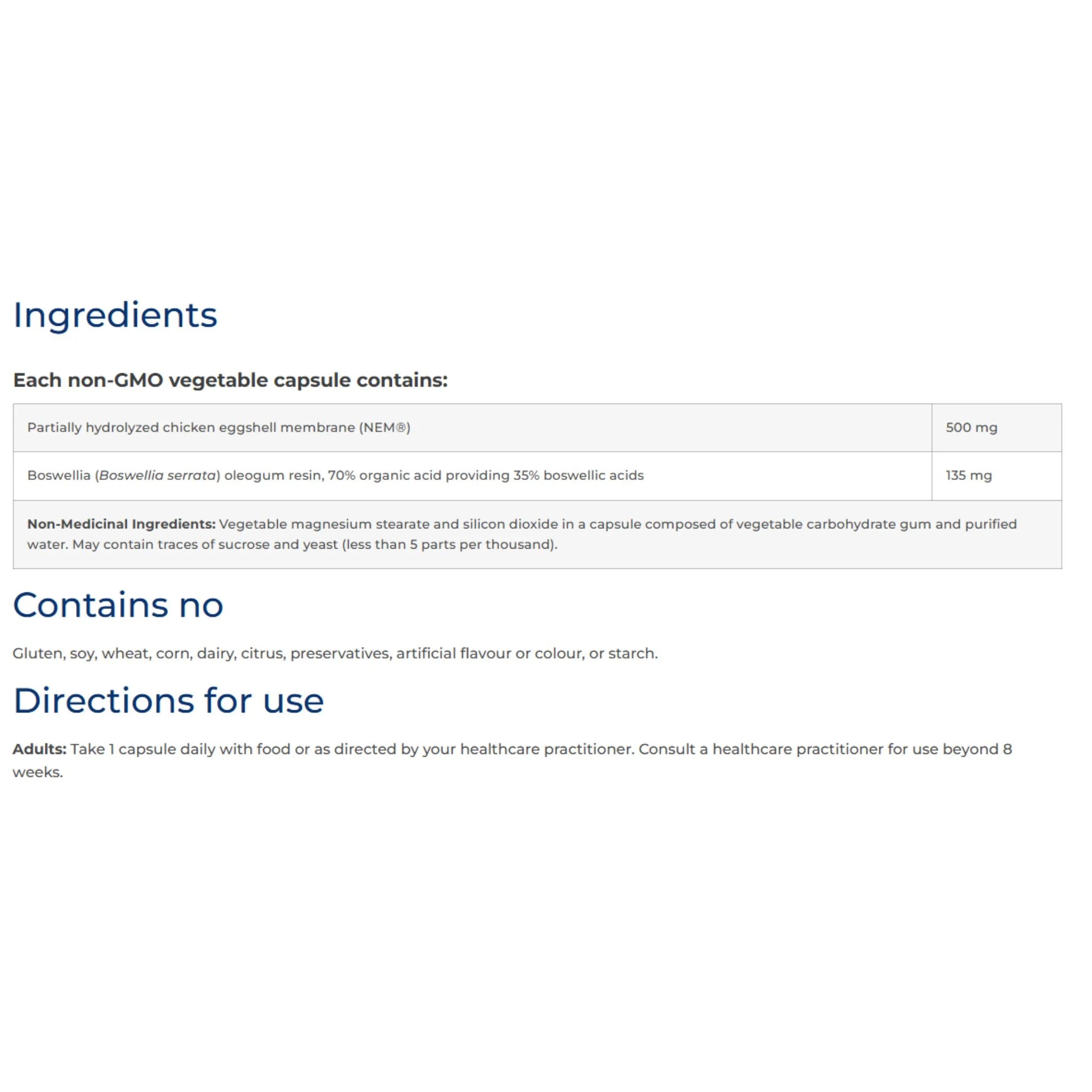 NFH NEM SAP 30 Capsules