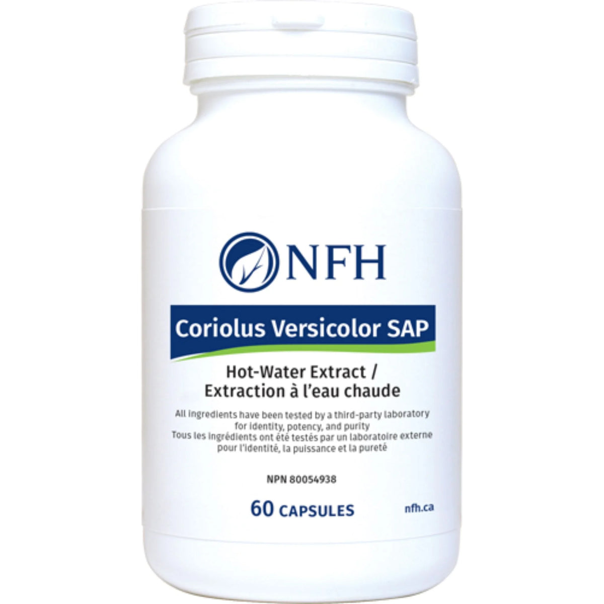 NFH Coriolus Versicolor SAP 60 capsules