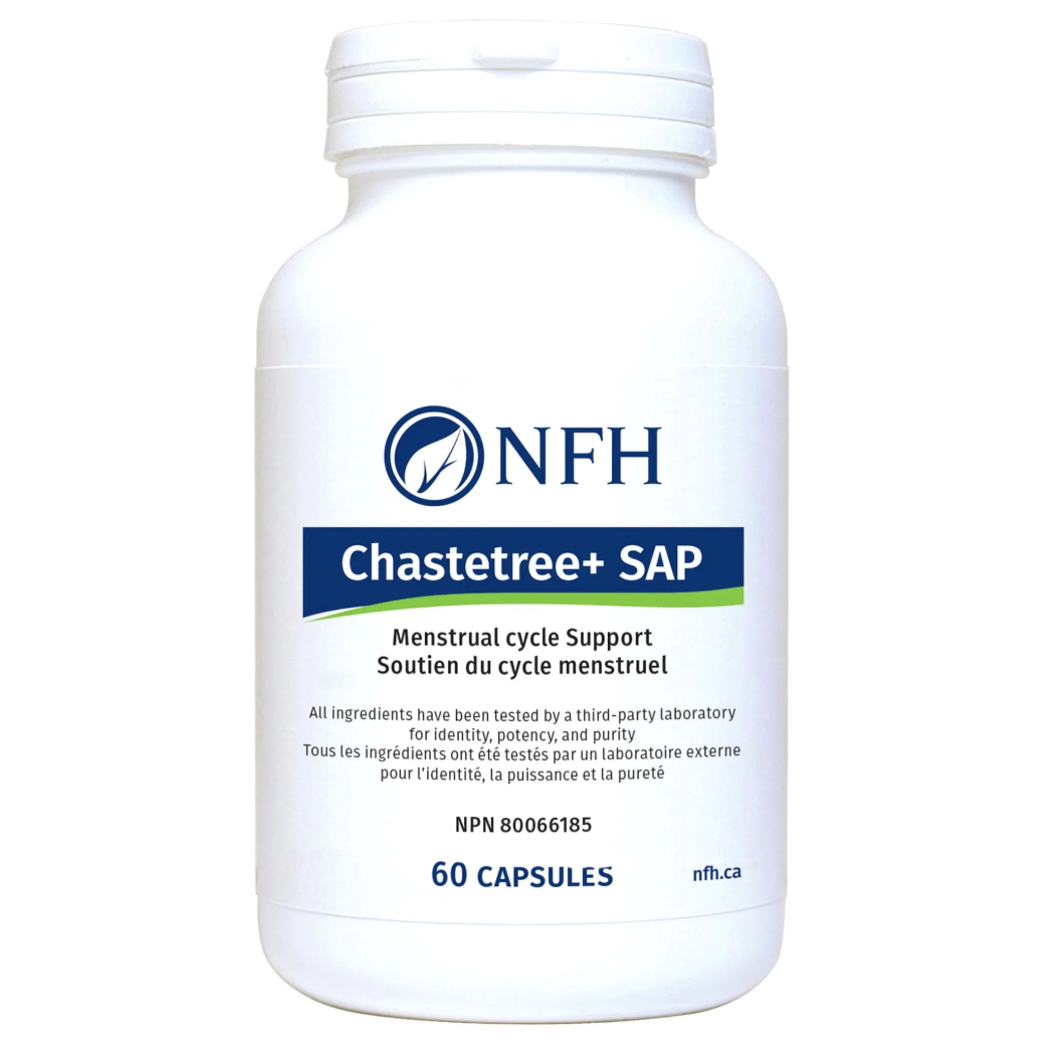 NFH Chaste Tree SAP 60 Capsules - Nature's Source Inc