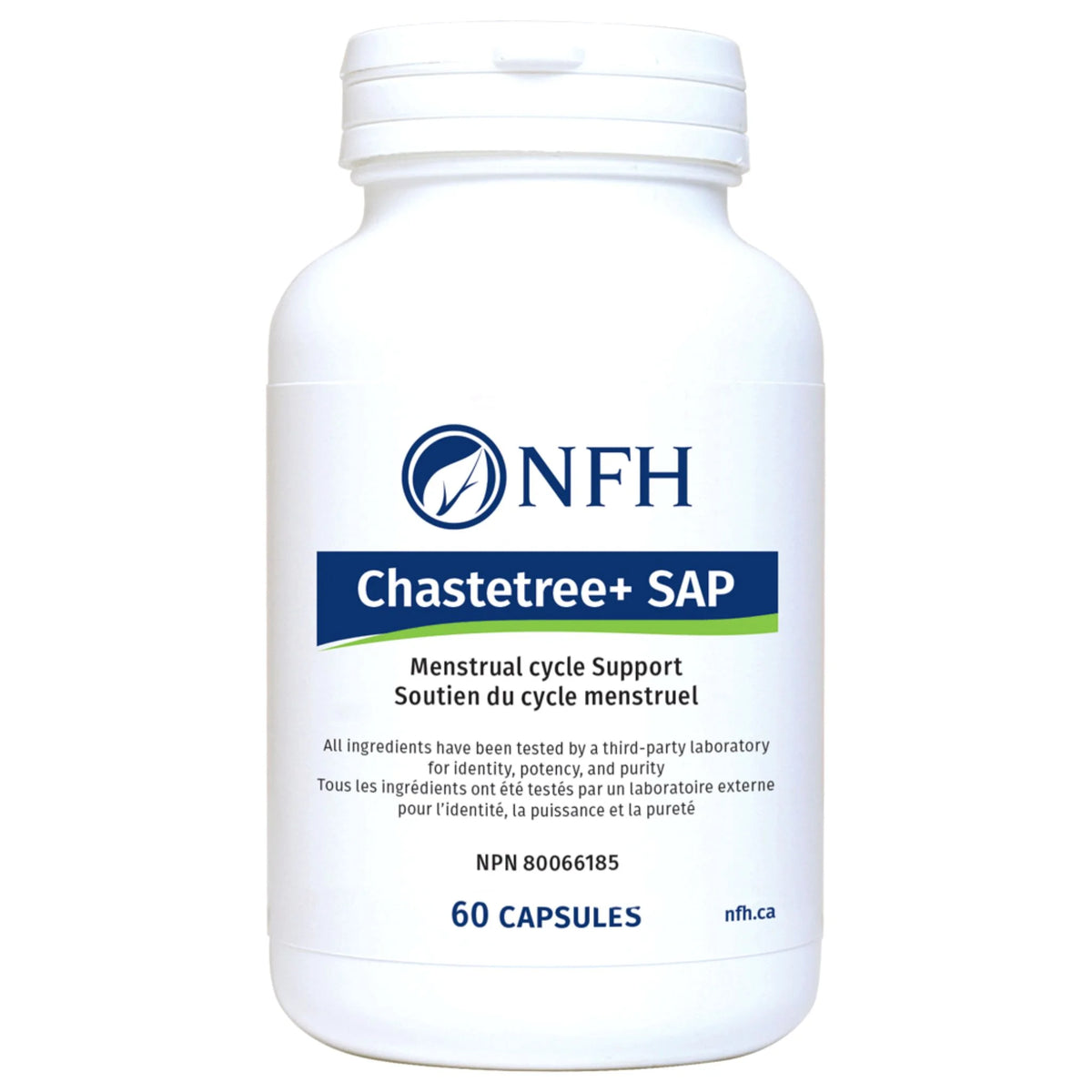 NFH Chaste Tree SAP 60 Capsules - Nature's Source Inc