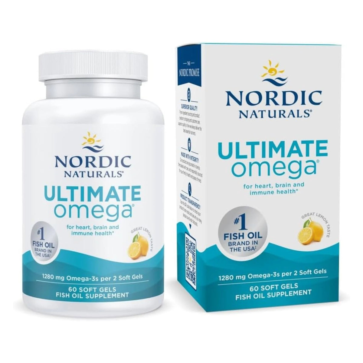 Nordic Naturals Ultimate Omega 60 Softgels - Nature's Source Inc