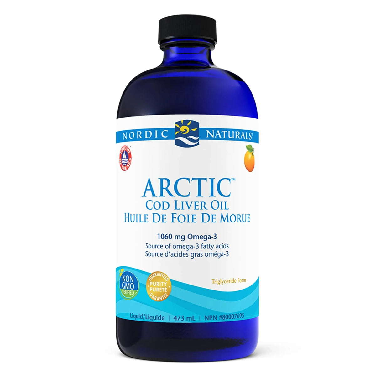 Nordic Naturals Cod Liver Oil Orange 473ml