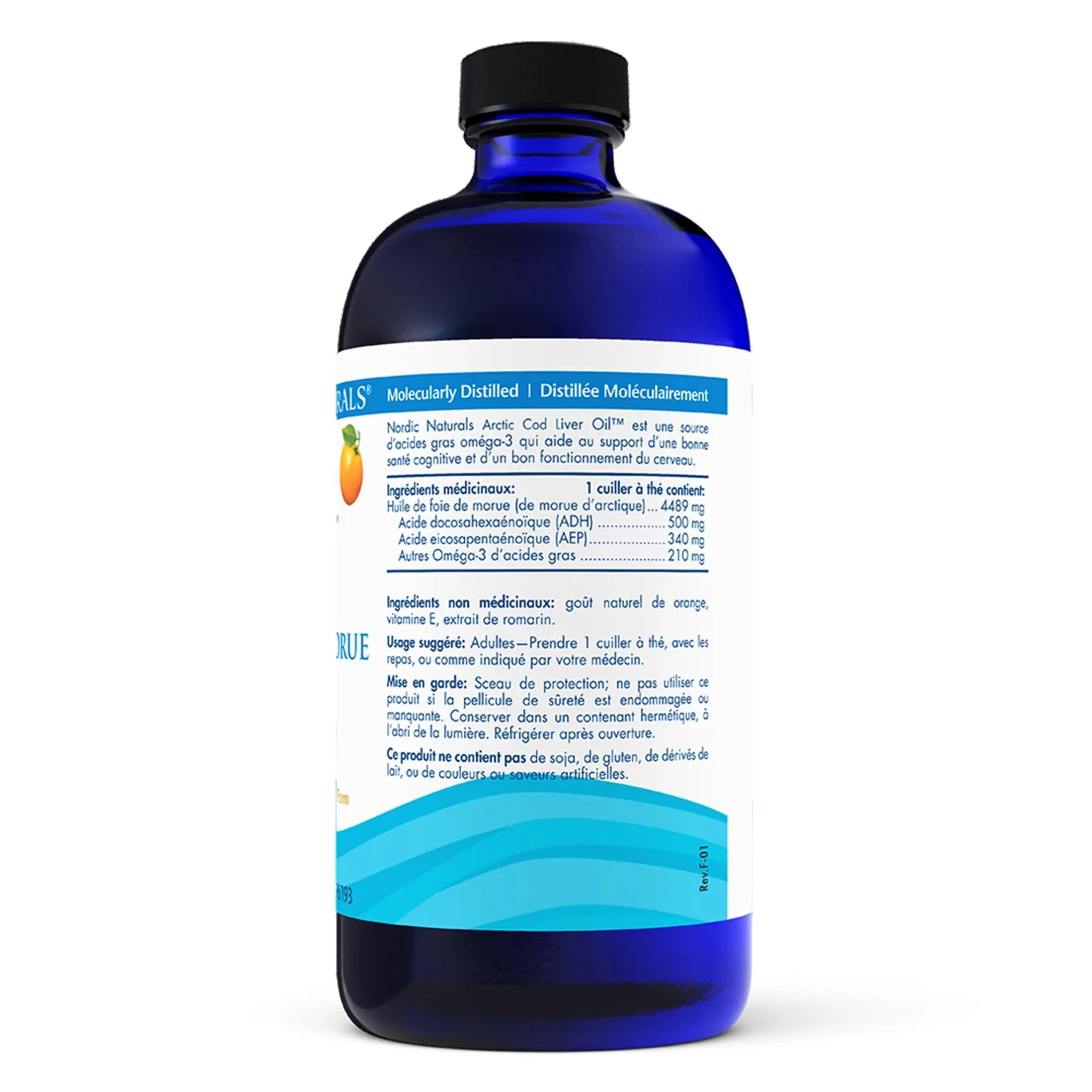 Nordic Naturals Cod Liver Oil Orange 473ml