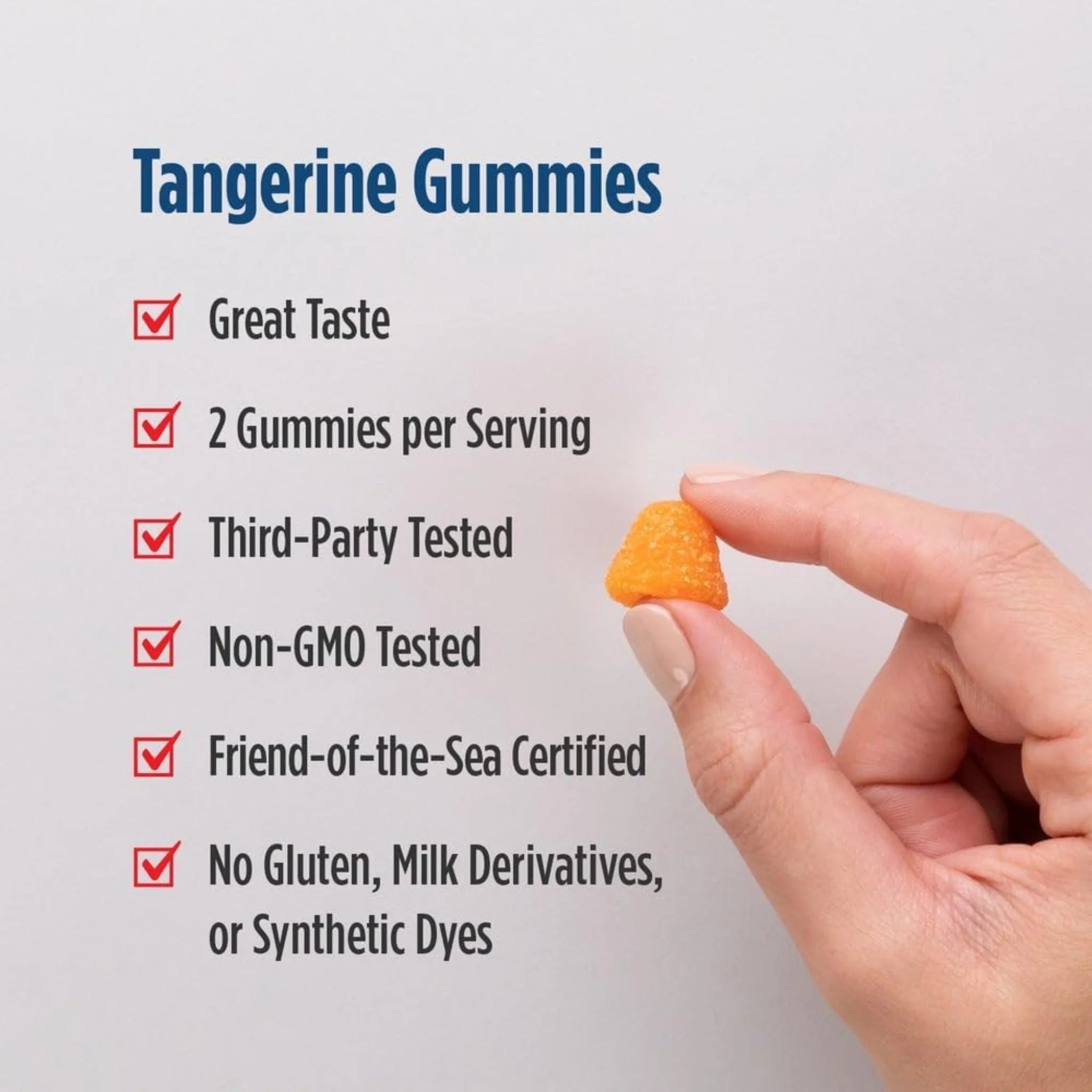 Nordic Naturals Omega-3 Gummies Tangerine 60ct
