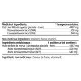 Nordic Naturals Cod Liver Oil Strawberry 237ml