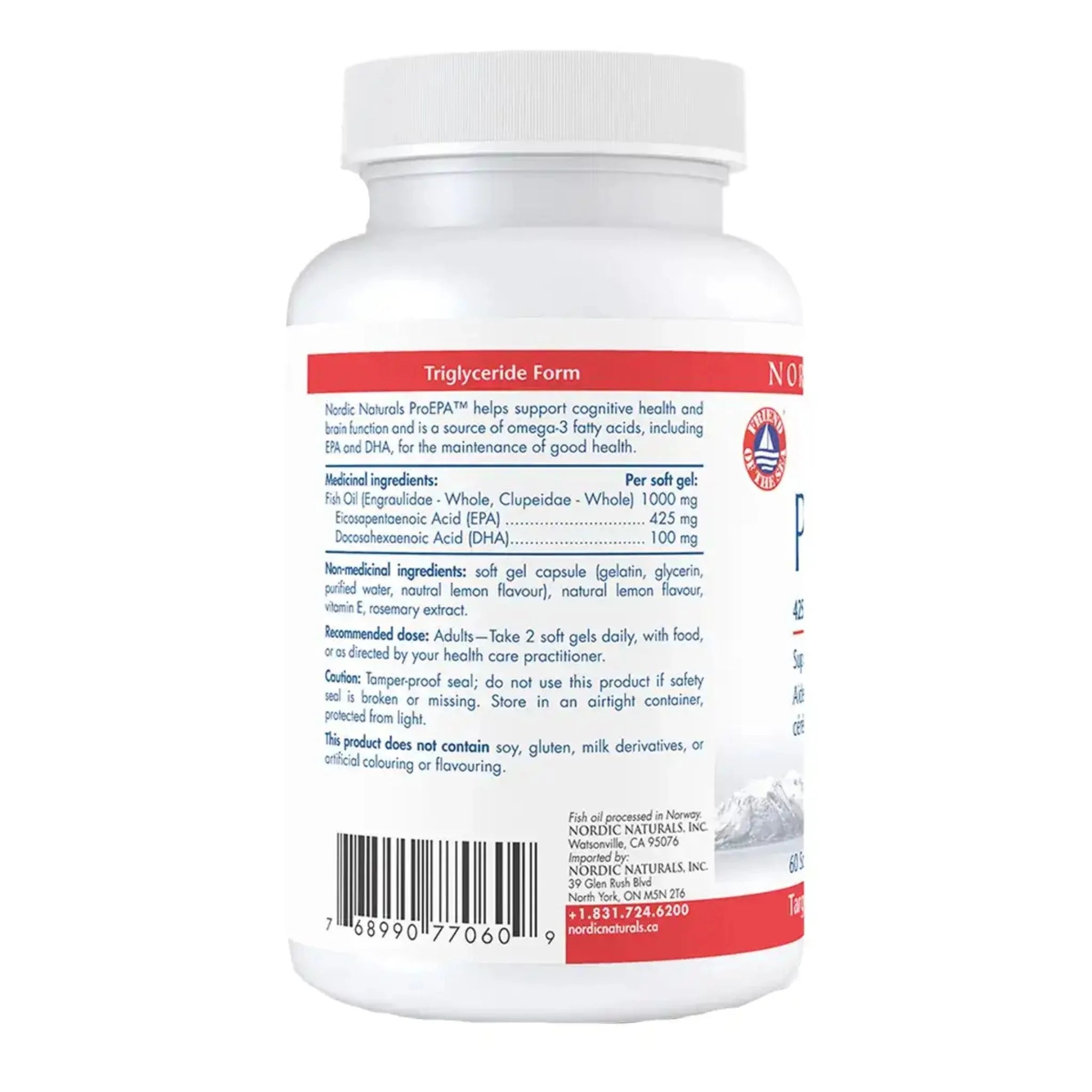 Nordic Pro ProEPA Lemon 60 Softgels