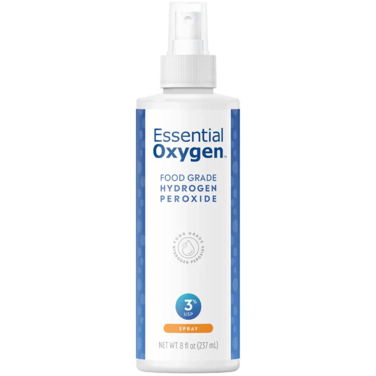 Essential Oxygen Hydrogen Peroxide Food Grade 3% Spray 237ml