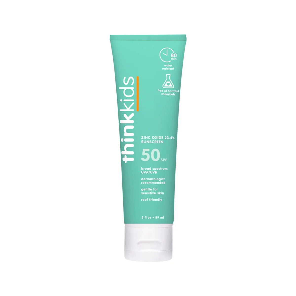 ThinkSport SPF50+ Kids Sunscreen - 89ml