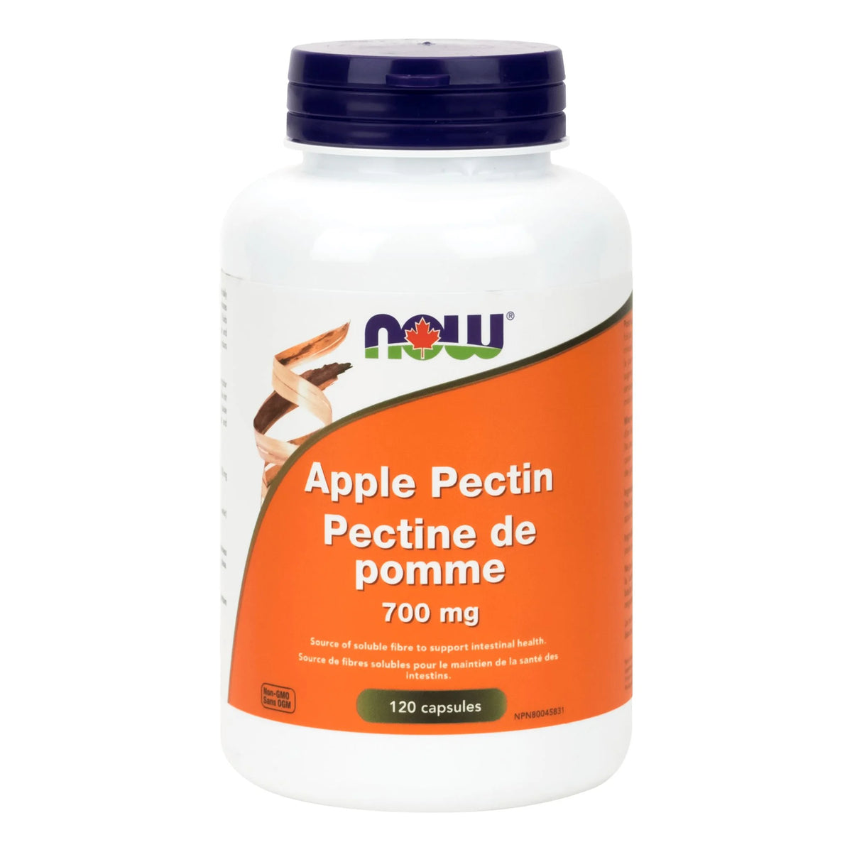 Now Apple Pectin 700mg 120c