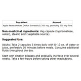 Now Apple Pectin 700mg 120c