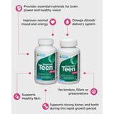 Platinum Naturals Easymulti Teen for Young Women 120 Softgels - Nature's Source Inc