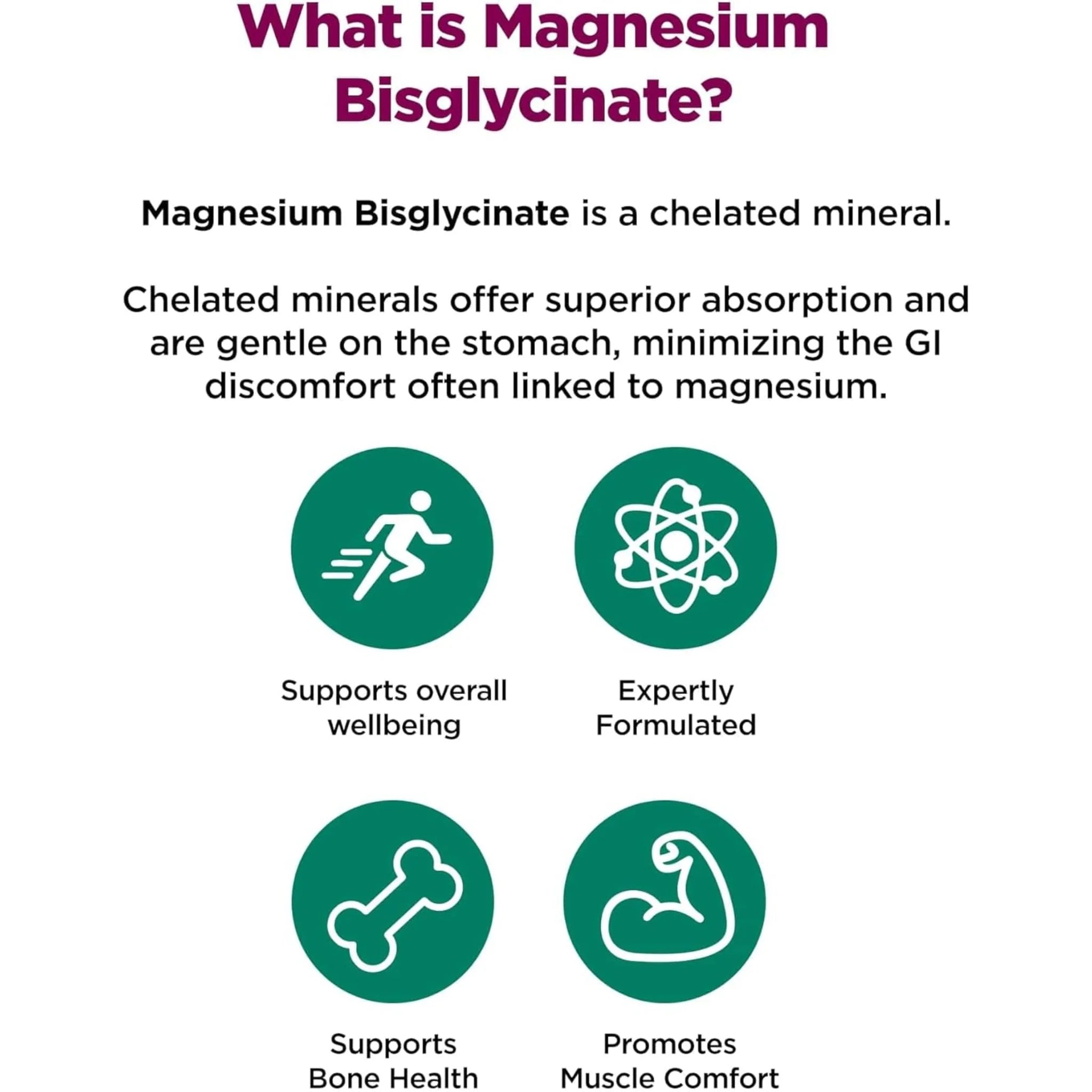 Platinum Naturals Easy Magnesium Bisglycinate 60 Softgels