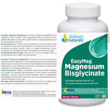 Platinum Naturals Easy Magnesium Bisglycinate 60 Softgels