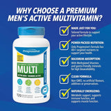 Progressive MultiVitamin Active Men 120c