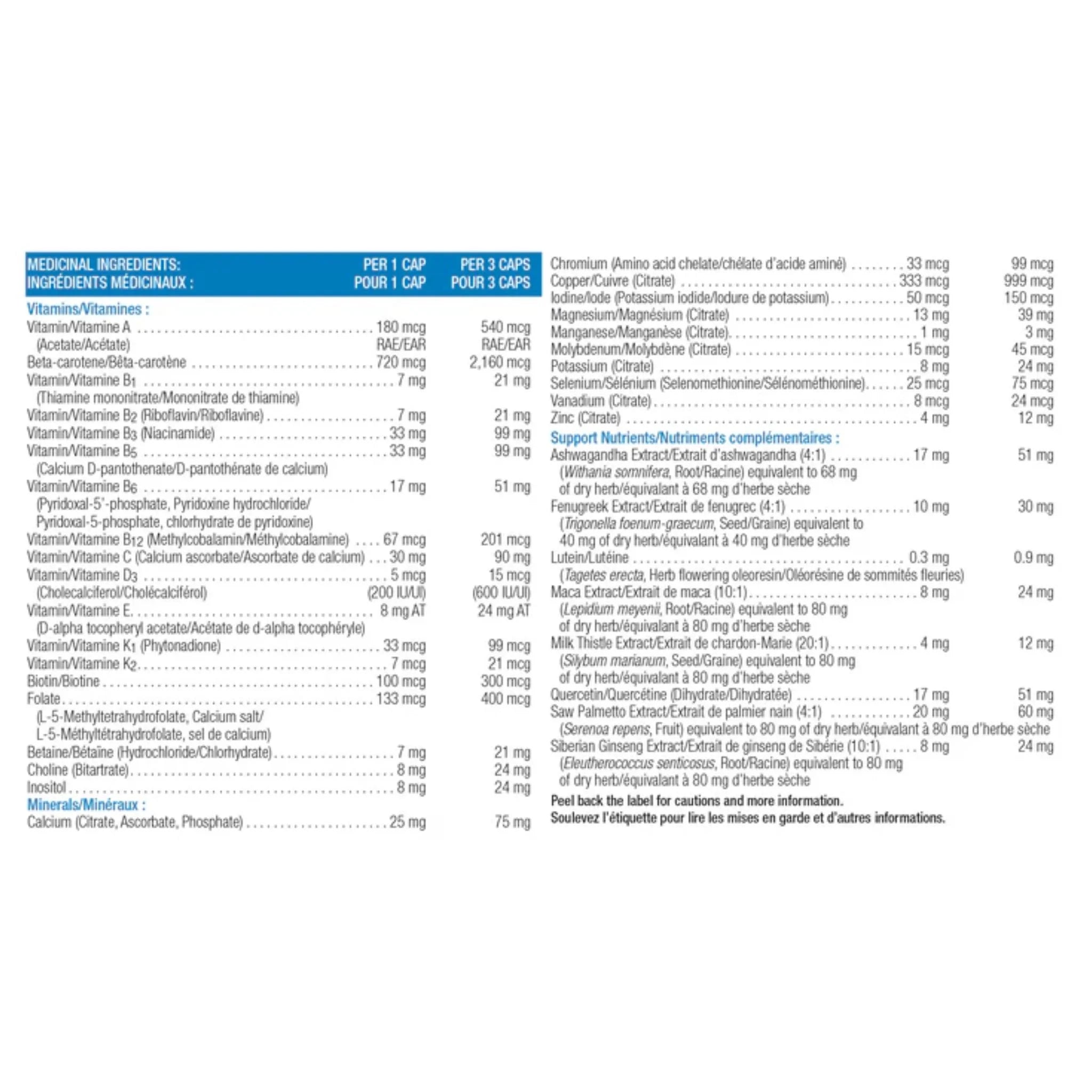 Progressive MultiVitamin Active Men 60c