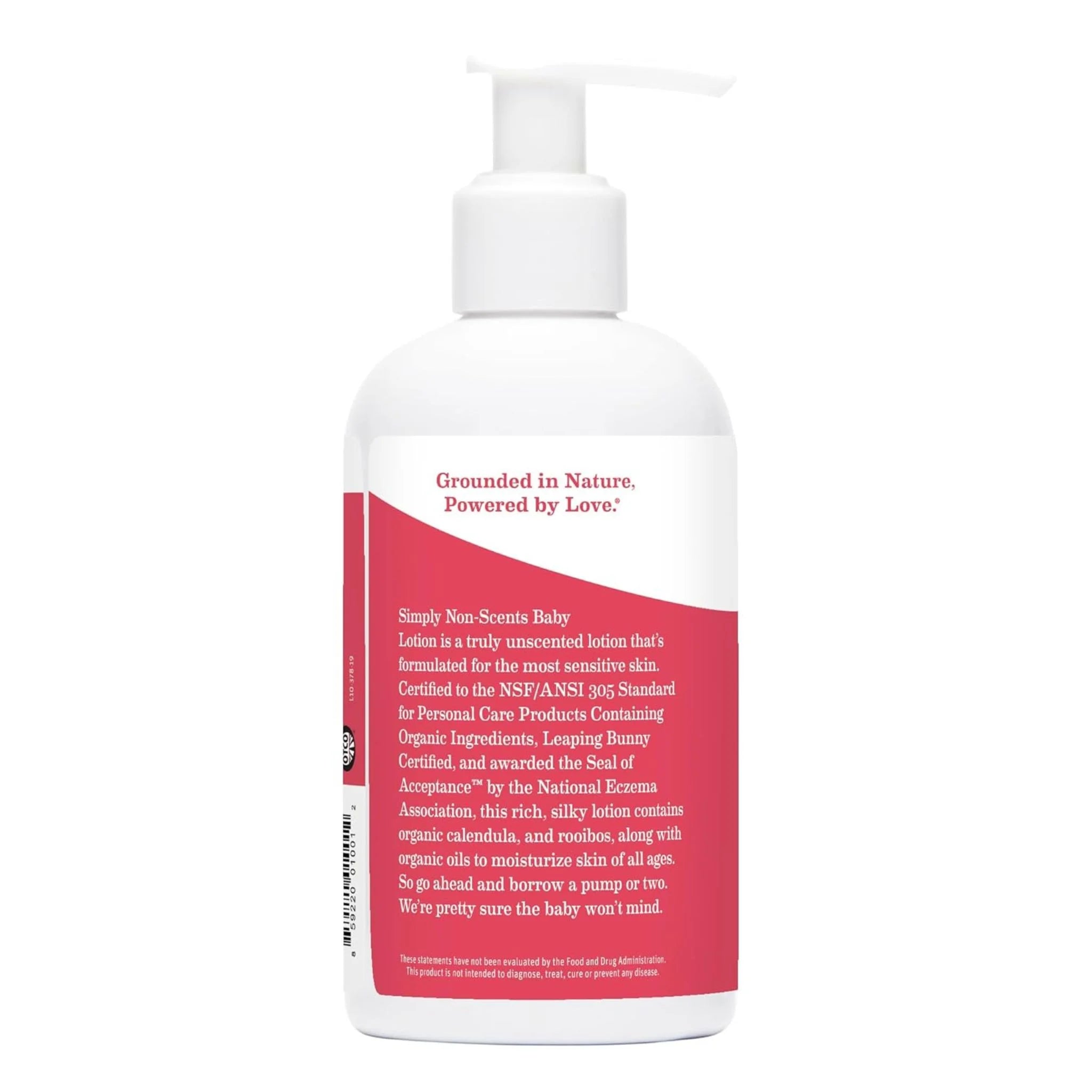 Earth Mama Organic Non-Scent Baby Lotion 240ml - Nature's Source Inc