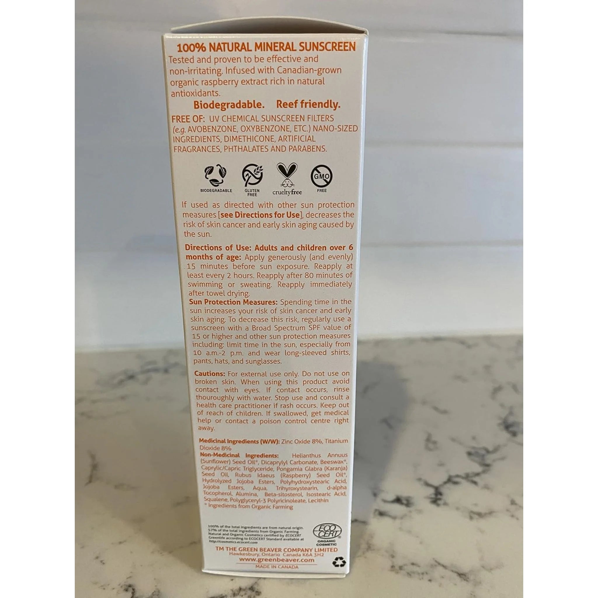 The Green Beaver Company SPF40 Kid Lotion 90 ml - Nature's Source Inc