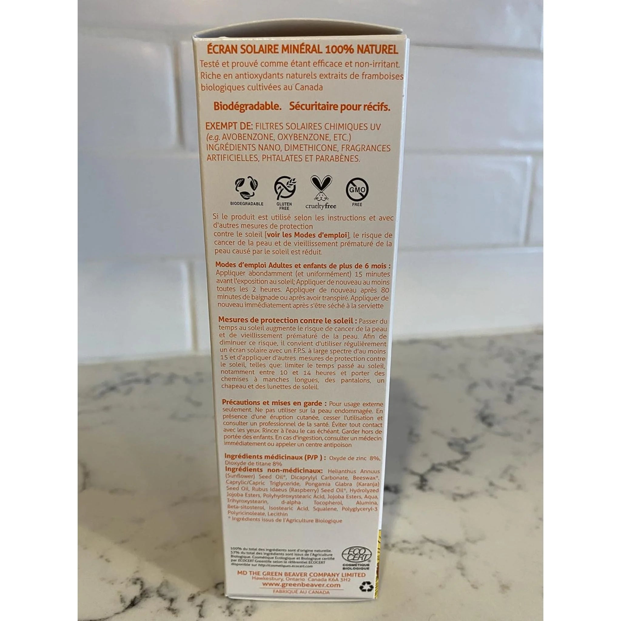 The Green Beaver Company SPF40 Kid Lotion 90 ml - Nature's Source Inc