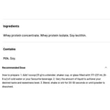 Kaizen Naturals Whey Protein Unflavoured 840g - Nature's Source Inc