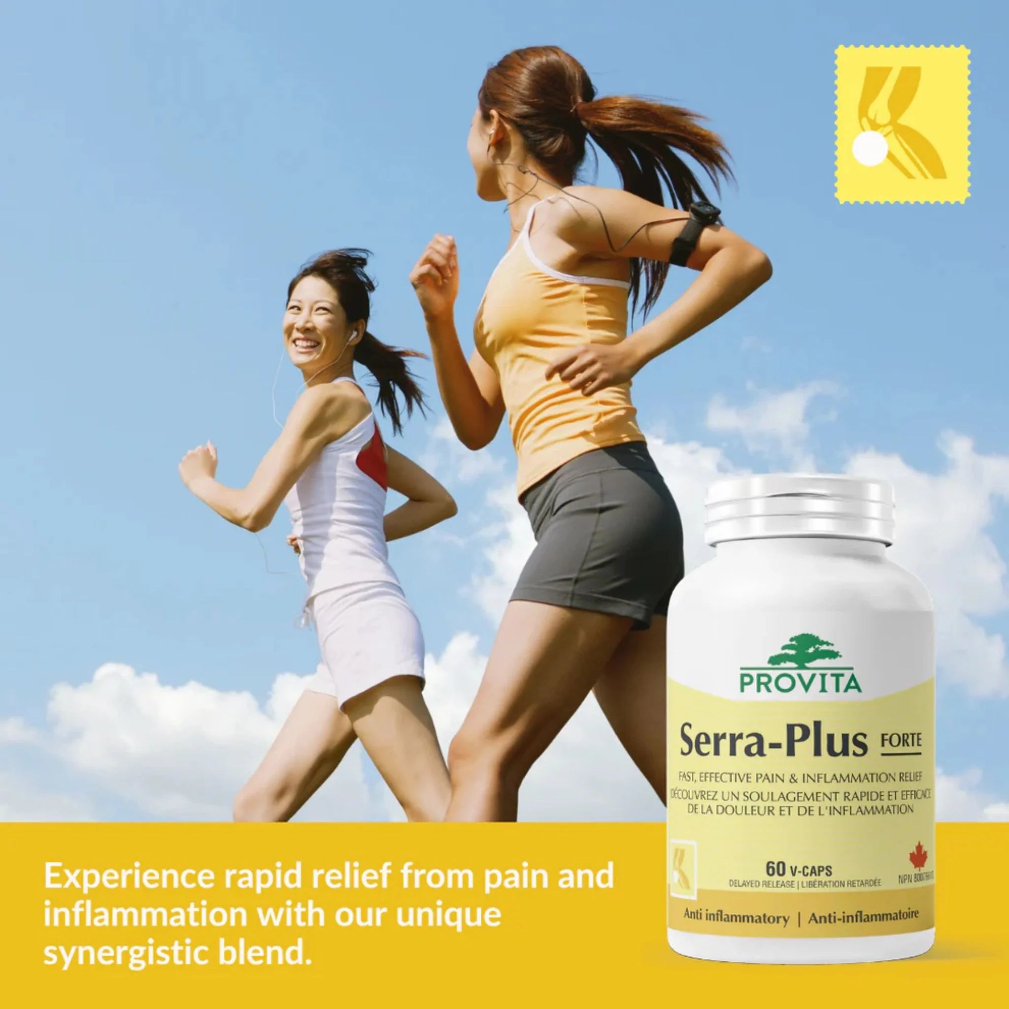 Provita Serra-Plus Forte 60 capsules - Nature's Source Inc