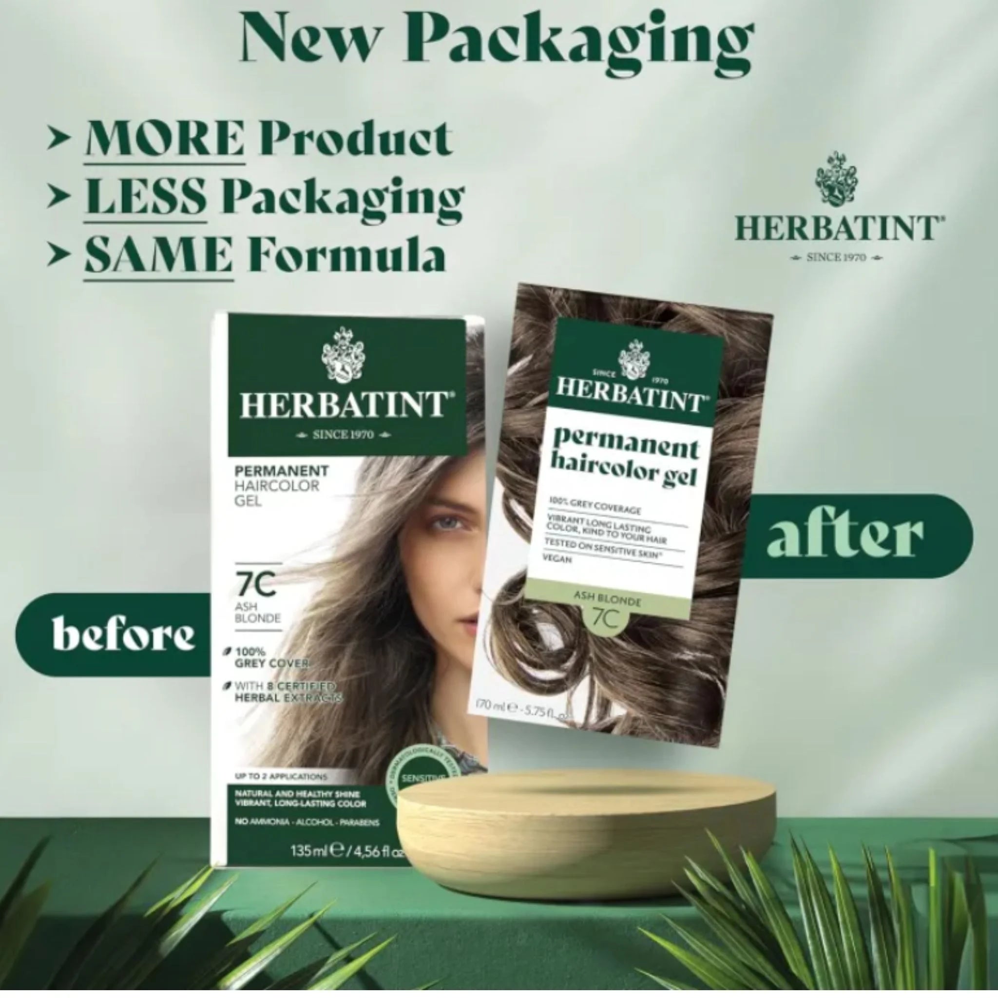 Herbatint C 7 Ash Blonde 135ml - Nature's Source Inc