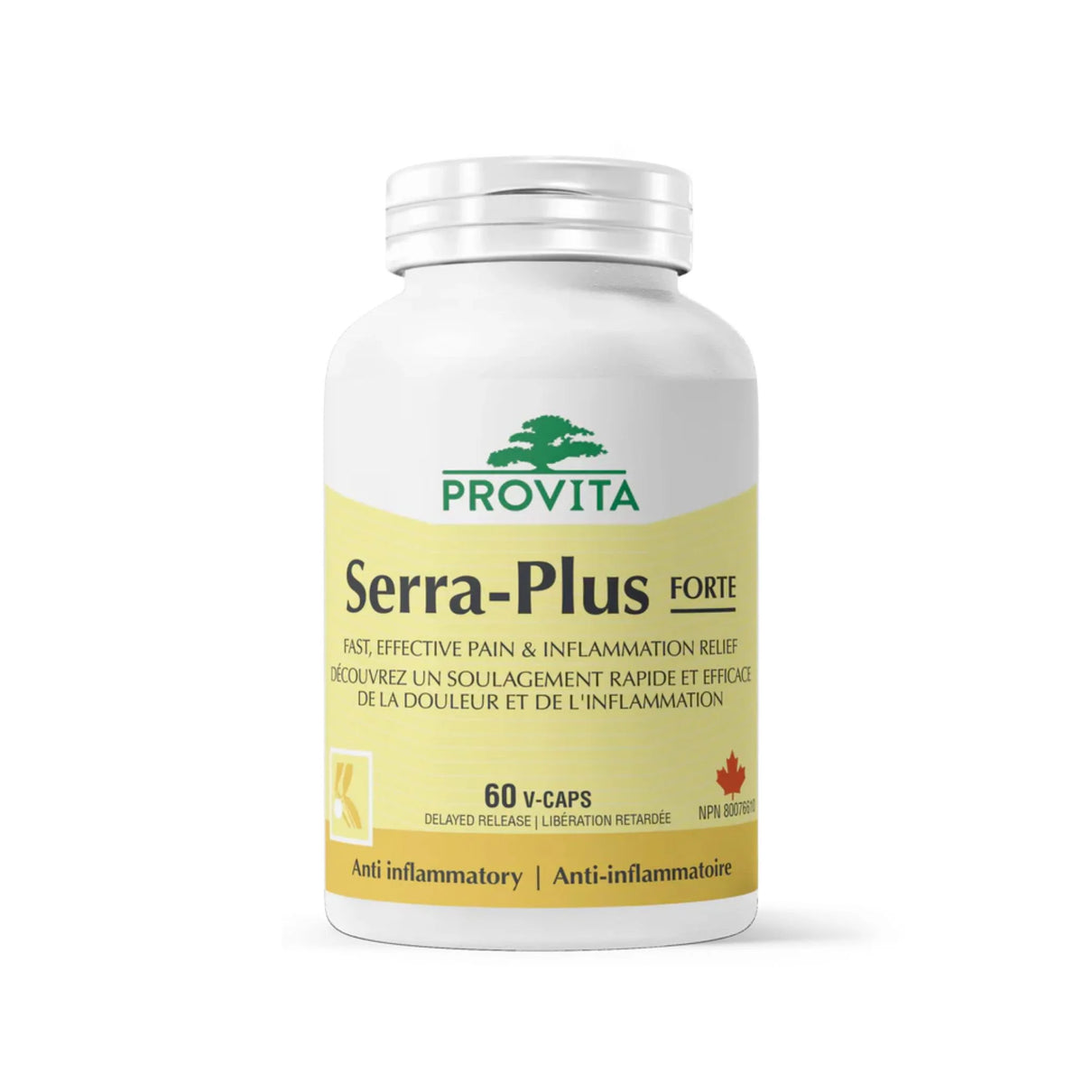 Provita Serra-Plus Forte 60 capsules - Nature's Source Inc