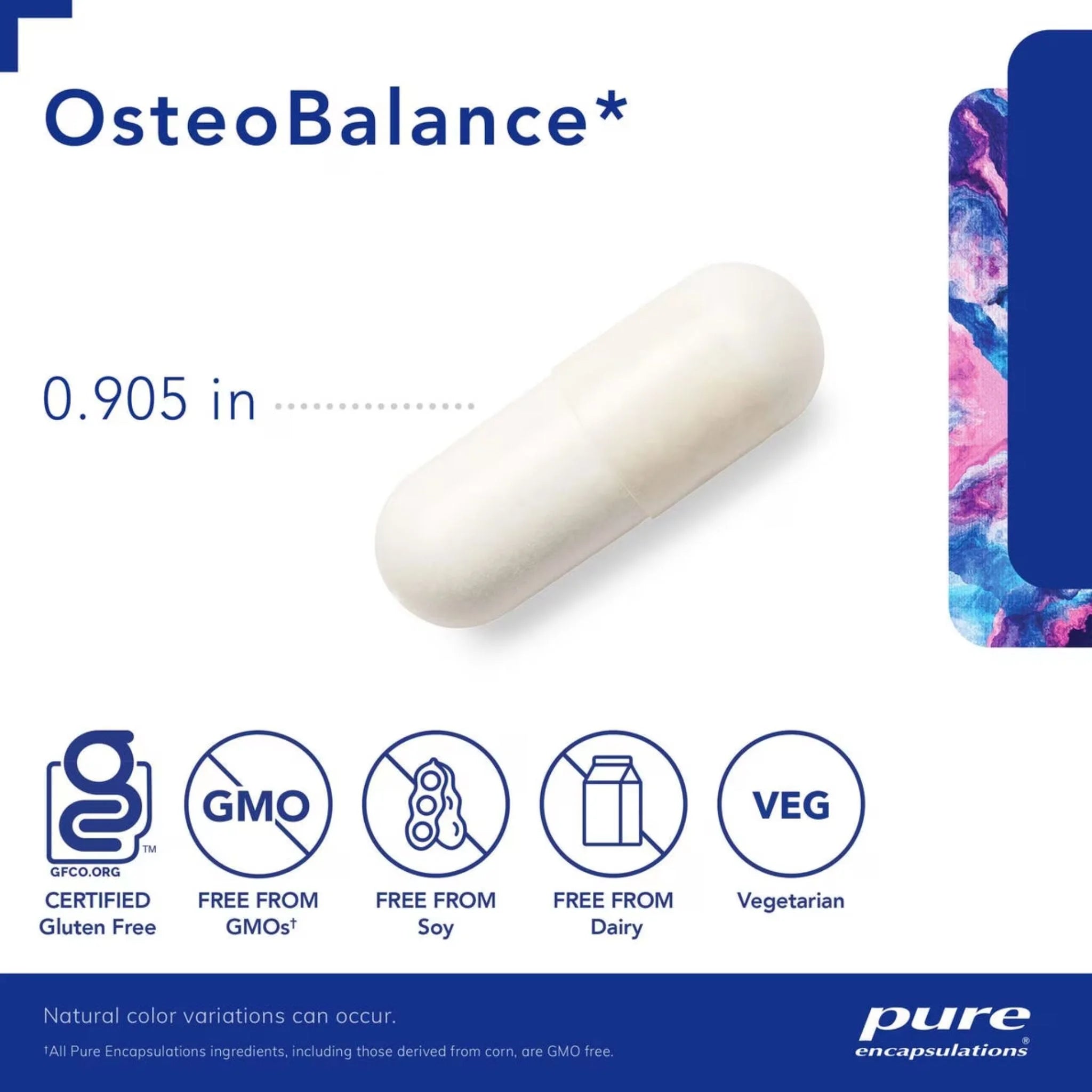 Pure Encapsulations OsteoBalance - 210 Capsules - Nature's Source Inc