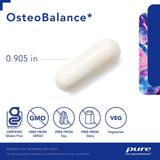 Pure Encapsulations OsteoBalance - 210 Capsules - Nature's Source Inc