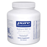 Pure Encapsulations Nutrient 950 Without Iron 180 Vegan Capsules - Nature's Source Inc