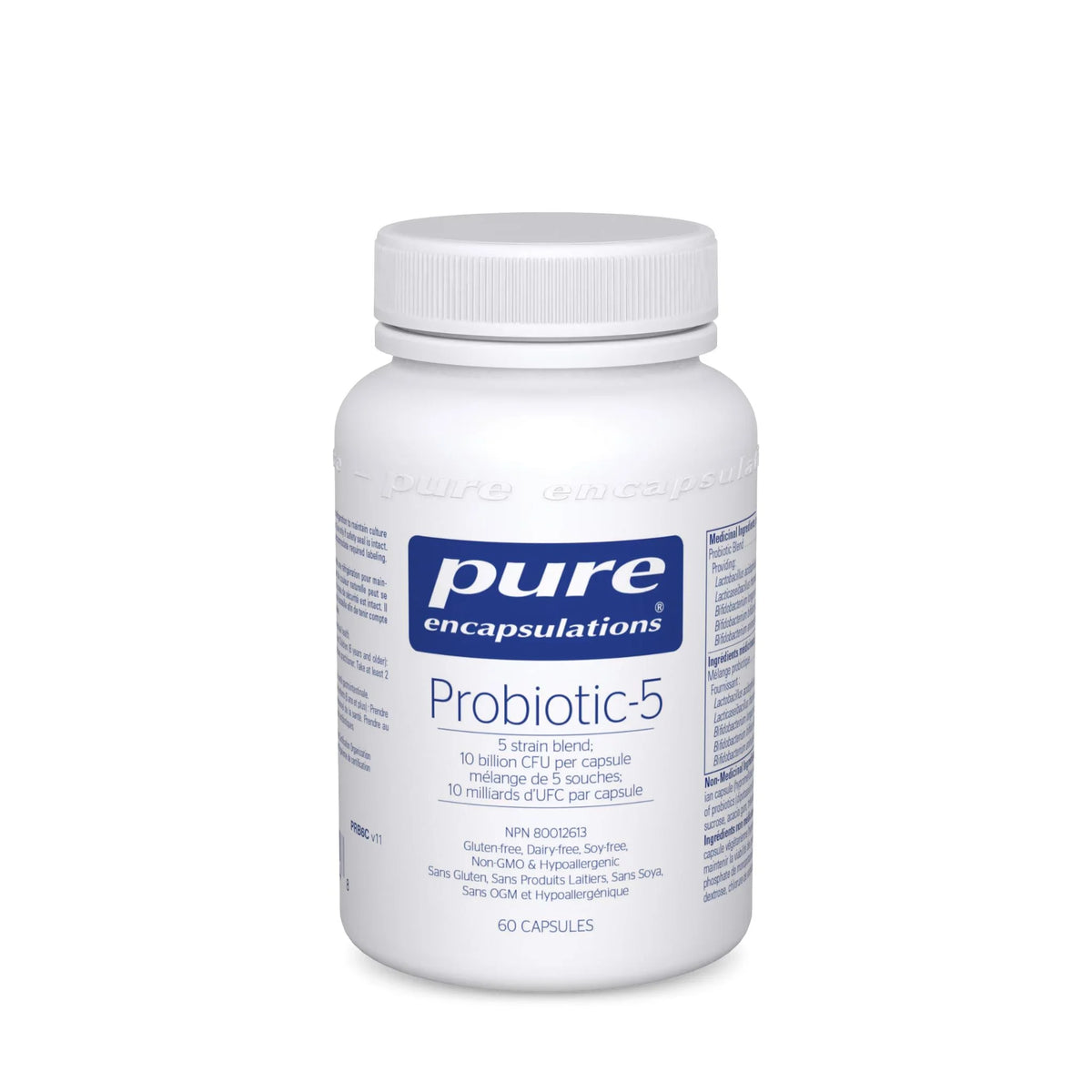 Pure Encapsulations Probiotic 5, 60 Capsules