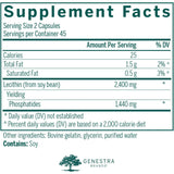 Genestra Brands Phos Choline 90c - Nature's Source Inc