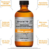 Argentyn 23 Hydrosol 23ppm 118ml - Nature's Source Inc