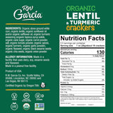 RW Garcia Crackers Lentil & Turmeric 155g - Nature's Source Inc