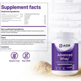 AOR Advanced Whey Protein Vanilla 1kg - Nature's Source Inc