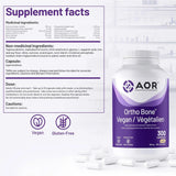 AOR Ortho Bone Vegan 300 Veg-Caps - Nature's Source Inc