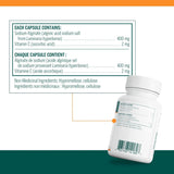 Genestra Brands Sodium Alginate - 60 caps - Nature's Source Inc