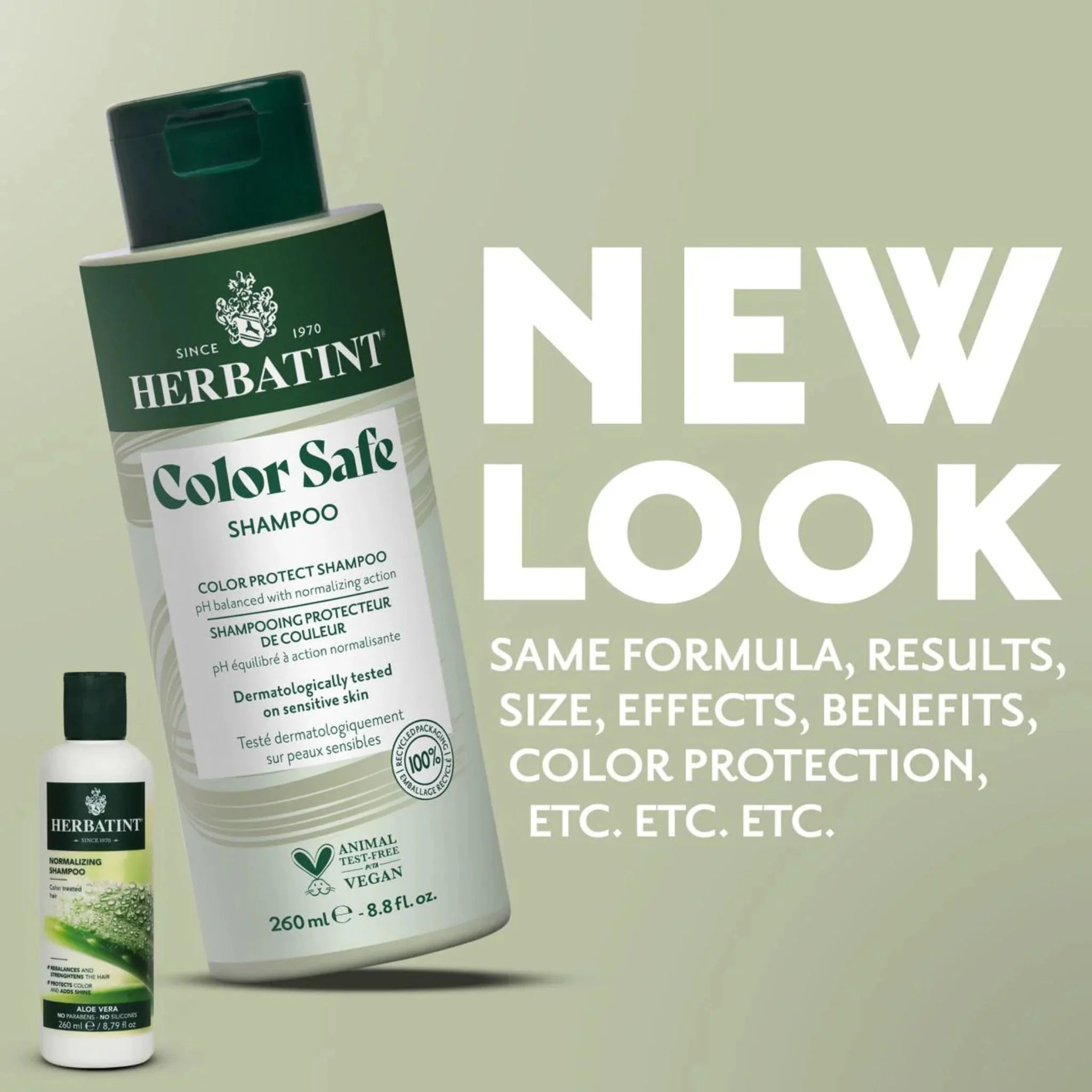 Herbatint Color Safe Shampoo 260ml - Nature's Source Inc