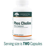 Genestra Brands Phos Choline 90c - Nature's Source Inc