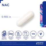 Pure Encapsulations NAC 900mg 120c - Nature's Source Inc