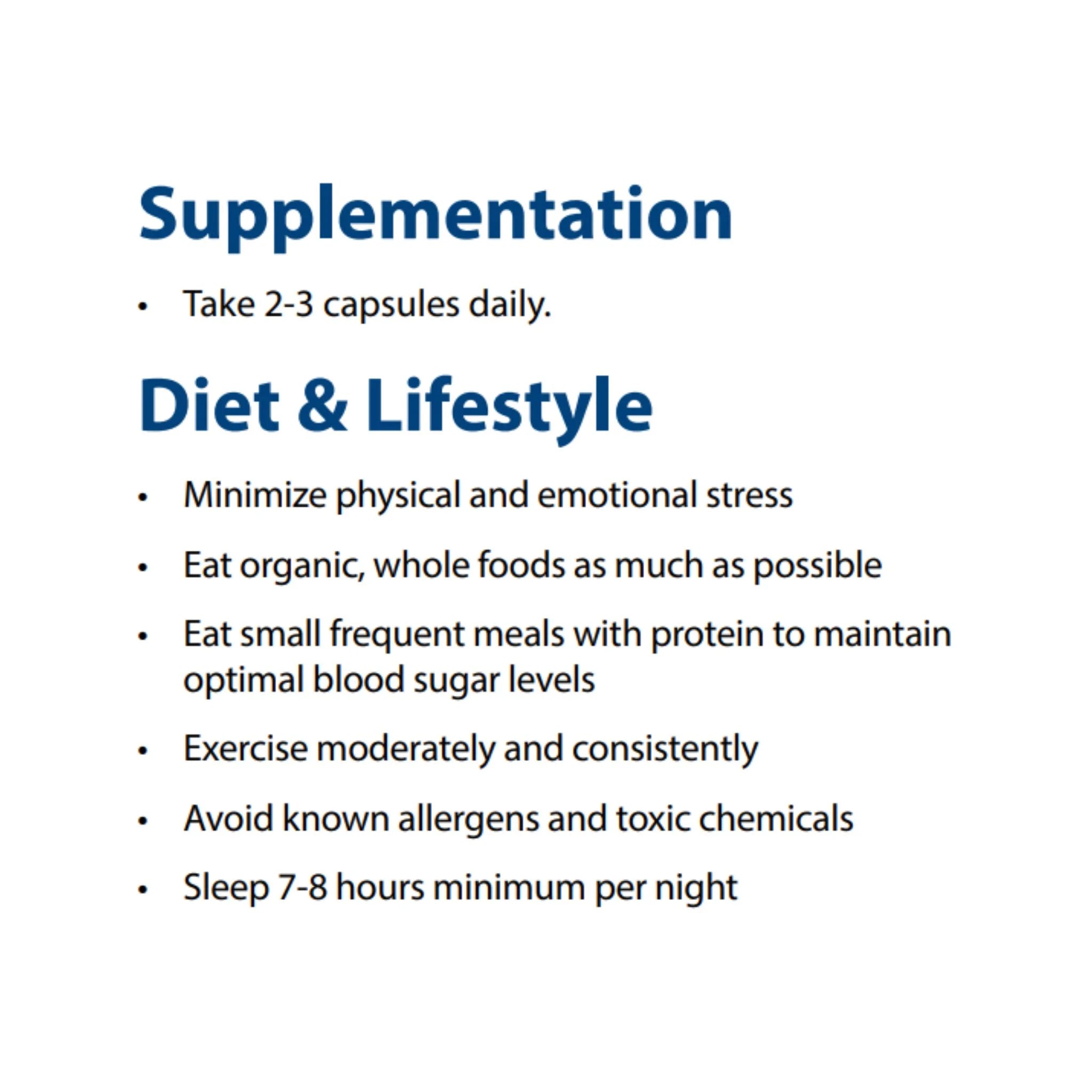 Restorative Formulations Metabolic Nutrition 90 Vegi-Capsules - Nature's Source Inc