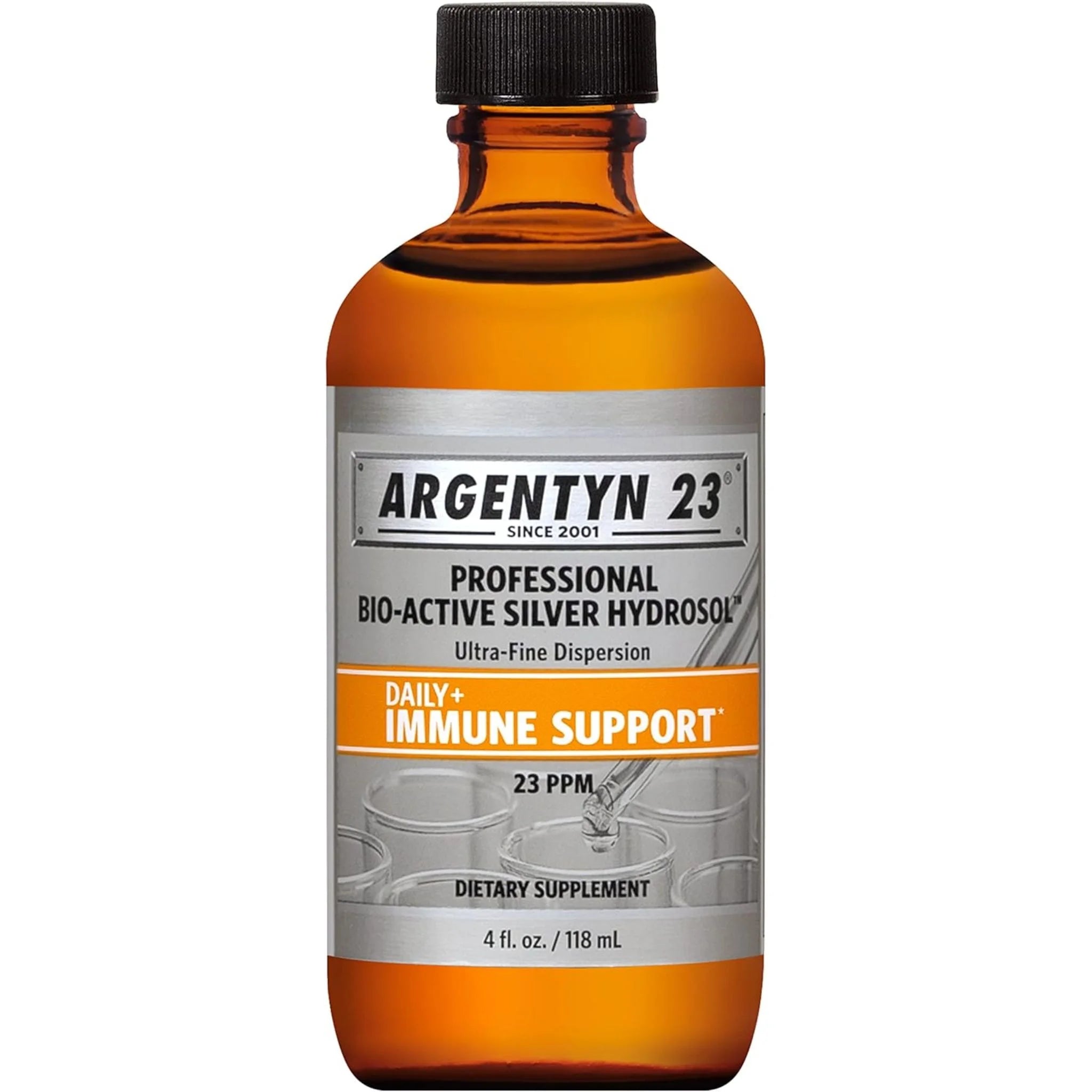 Argentyn 23 Hydrosol 23ppm 118ml - Nature's Source Inc