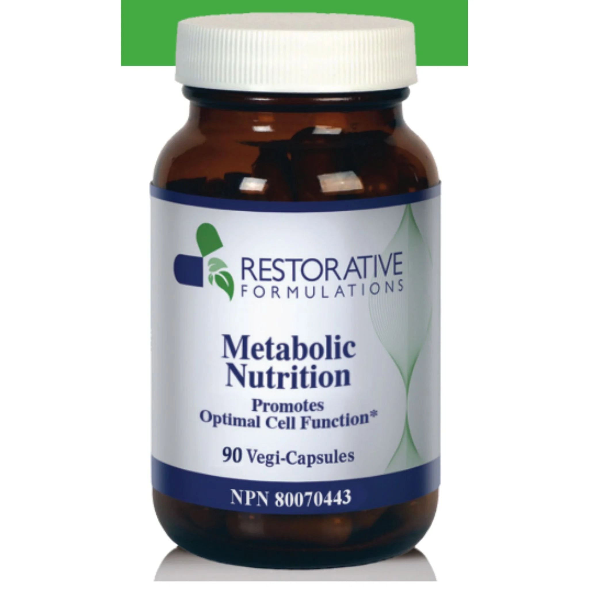 Restorative Formulations Metabolic Nutrition 90 Vegi-Capsules - Nature's Source Inc
