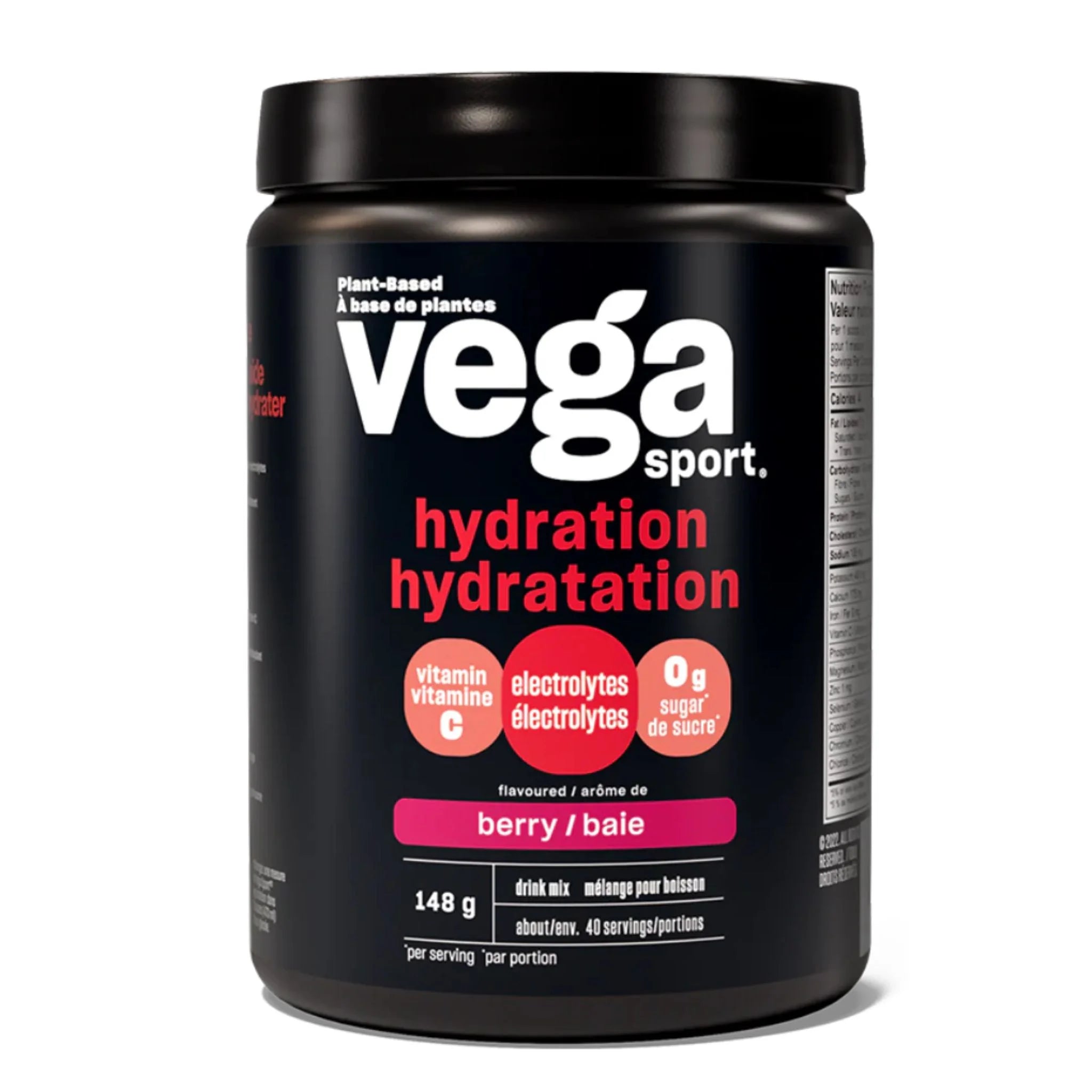 Vega Sport Hydration Berry 148g - Nature's Source Inc