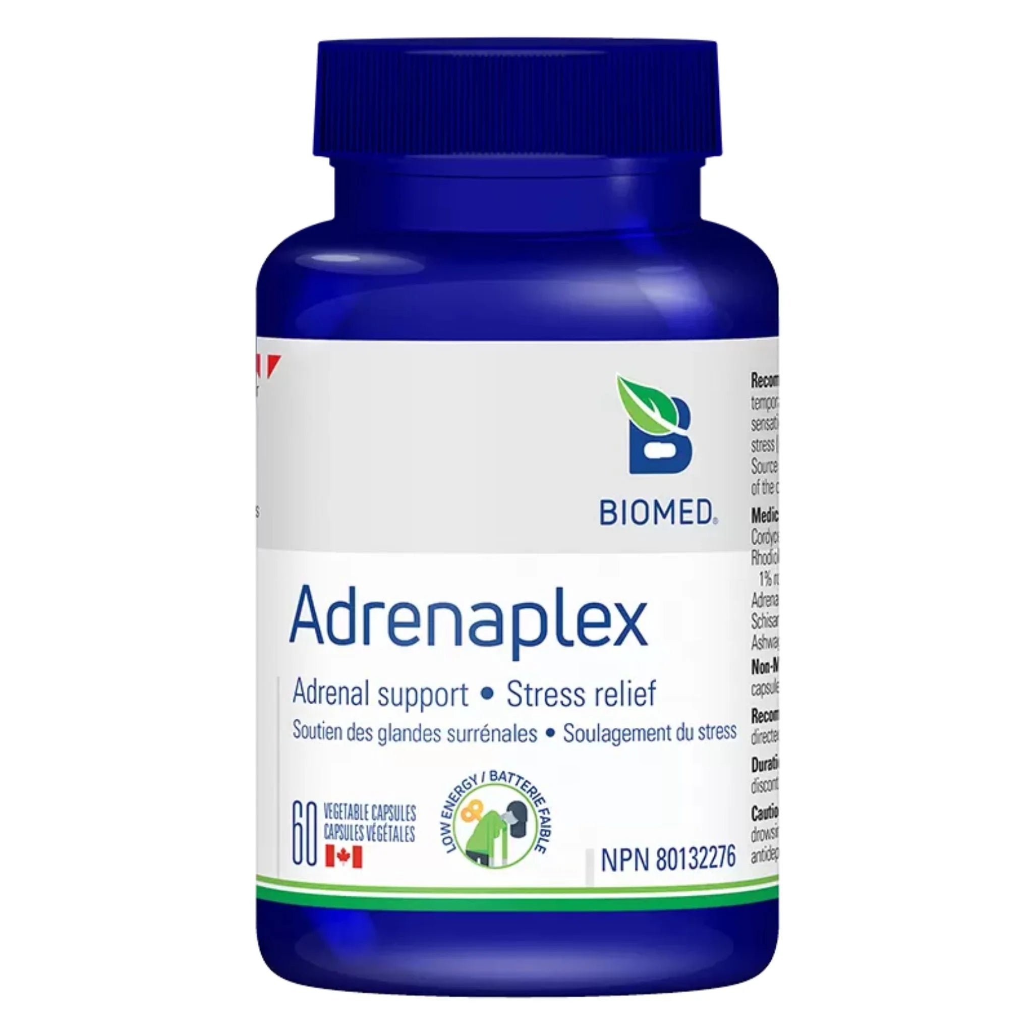 Biomed Adrenaplex 90 Capsules - Nature's Source Inc