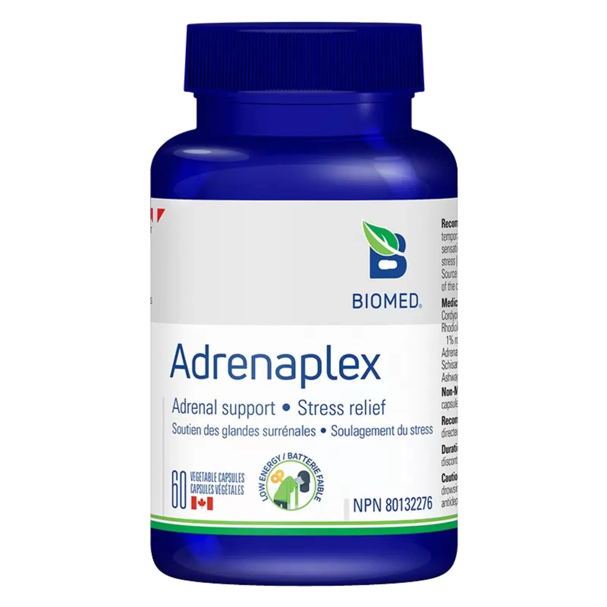 Biomed Adrenaplex 90 Capsules - Nature's Source Inc
