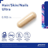 Pure Encapsulations Hair Skin Nails Ultra 60 Capsules - Nature's Source Inc