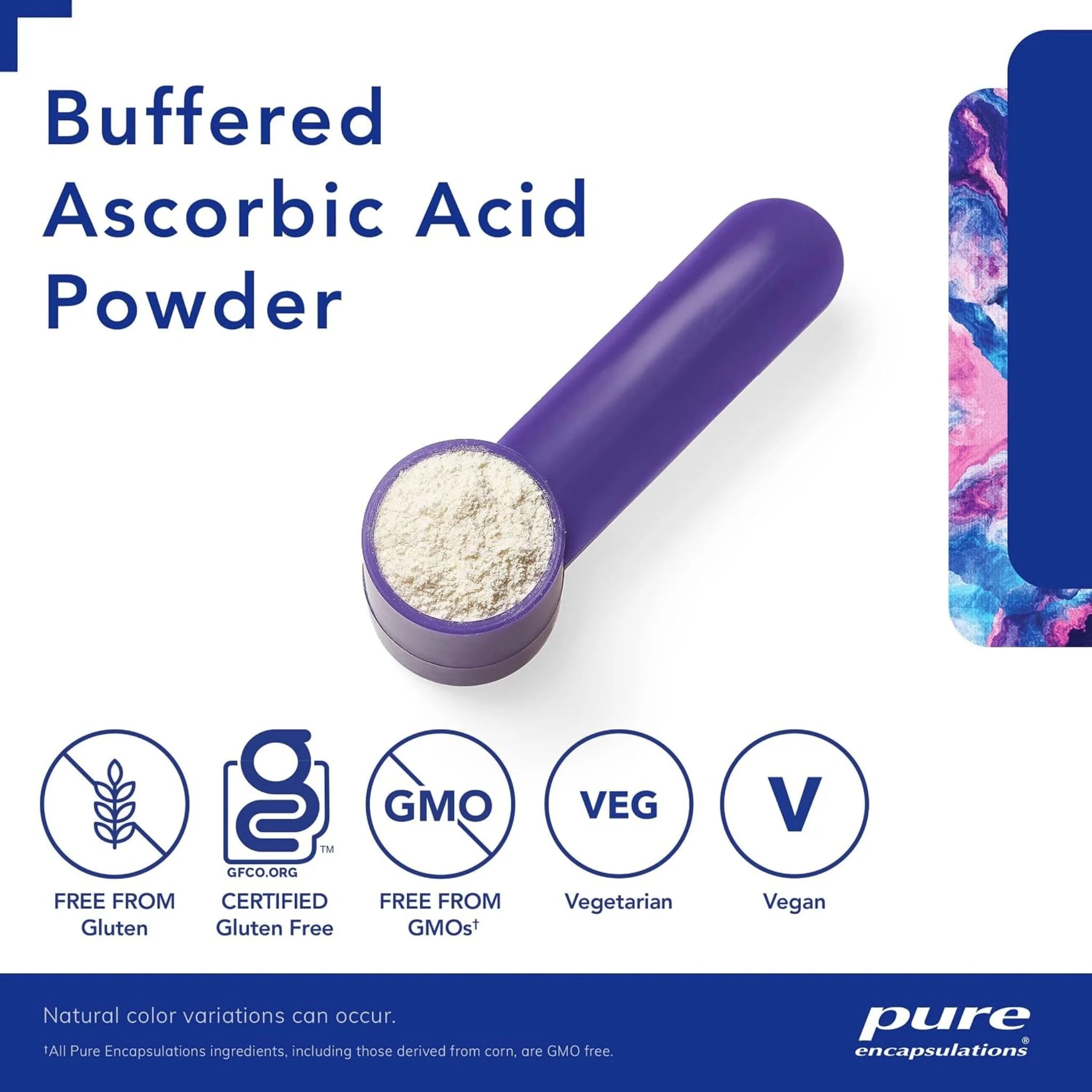 Pure Encapsulations Buffered Ascorbic Acid 227g