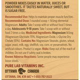Pure Lab Vitamins Magnesium Glycinate Powder 200g
