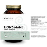 Purica Lion's Mane (Micronized Mushroom) 120 Vegan Capsules